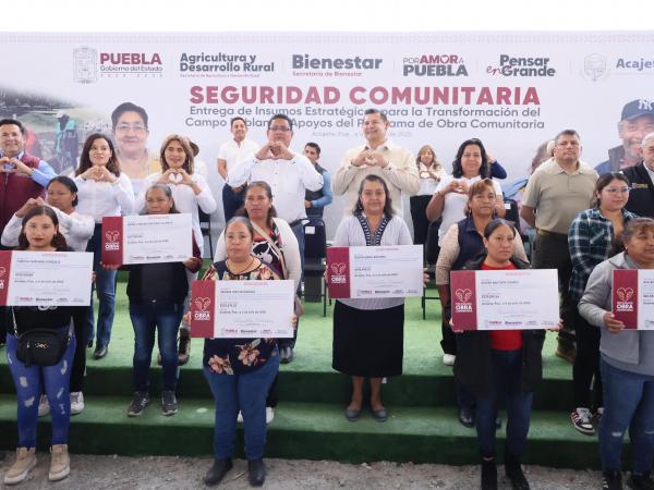 Soberanía alimentaria y seguridad, prioridad en Puebla