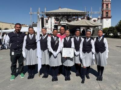 Logra premio estatal la escolta de COBAEP