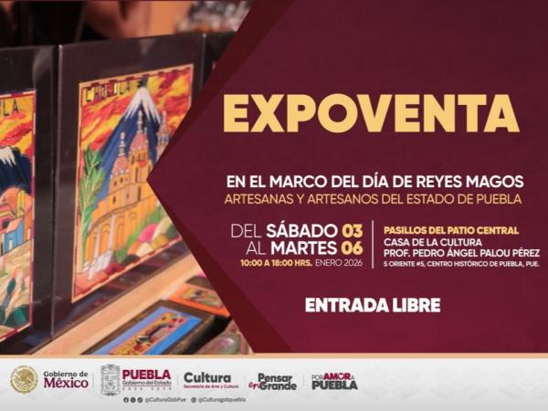 Invitan a Expoventa Artesanal en Casa de Cultura por Día de Reyes