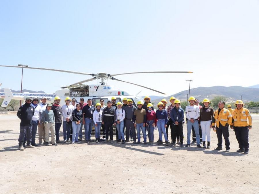 Incendio forestal en Jolalpan fue controlado y liquidado al 100 por ciento: Protección Civil