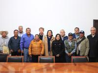 SDR se reúne con productores de aguacate de la región de Atlixco