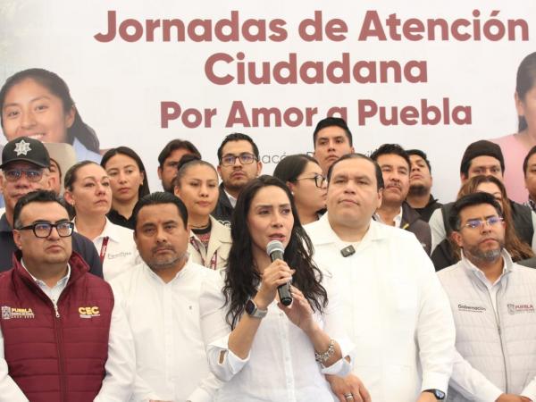 Brinda CEASPUE certeza hídrica en Jornada de Atención Ciudadana en Tehuacán