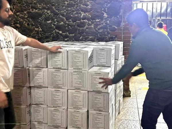 SEDIF envía despensas a damnificados de la Sierra Norte y Mixteca
