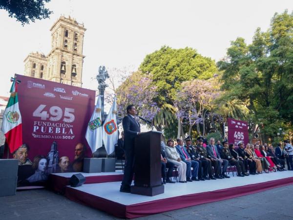 A 495 años de su fundación, Puebla se proyecta a nivel global