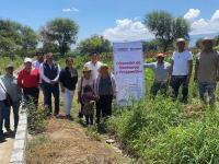 Gobierno de Puebla impulsa el campo con Obra Comunitaria