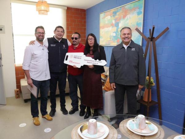 Gobierno Federal y Estatal transforman la vida de las familias con Viviendas para el Bienestar 