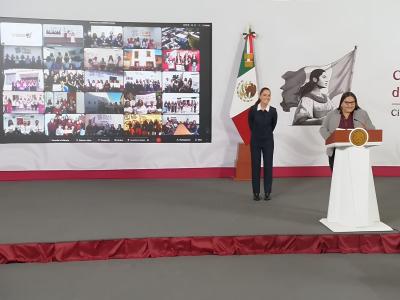 Ante presidenta Sheinbaum, Puebla destaca reducci&oacute;n de violencia con Centros LIBRE