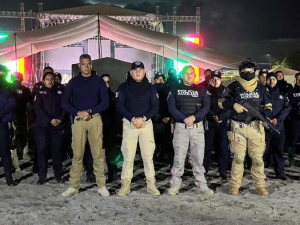 Polic&iacute;a Auxiliar brind&oacute; paz y seguridad en la Feria Regional de Chalchicomula