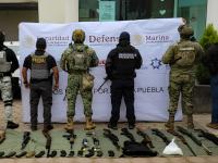 Coordinaci&oacute;n interinstitucional permite asegurar inmueble con armamento y drogas