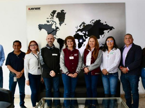 Impulsa UTH alianza estratégica con la empresa Kyser, refuerza formación dual