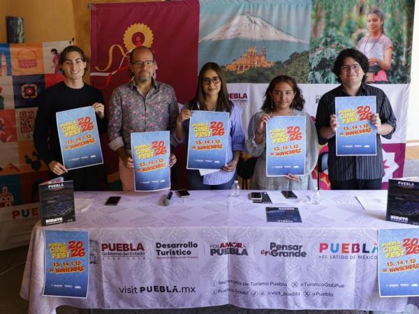 Con “Puebla Cine Fest”, Turismo impulsa industria de cortometrajes entre jóvenes poblanos