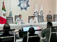 Re&uacute;ne SSP a 25 mandos municipales para fortalecer seguridad y coordinaci&oacute;n institucional