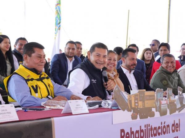 Gobierno de Puebla invertirá mil 500 millones en obra comunitaria para juntas auxiliares