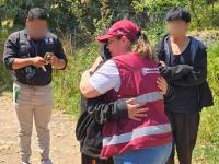 En operativo coordinado, Comisi&oacute;n de B&uacute;squeda localiza a tres femeninas reportadas