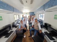 IEEA instala Plaza Comunitaria Móvil en Chietla