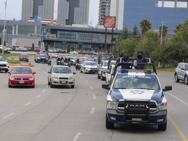 Coordinación entre fuerzas de seguridad fortalece vigilancia y prevención en la Vía Atlixcáyotl