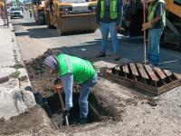 Garantiza Secretar&iacute;a de Infraestructura cuidado de alcantarillas en procesos de pavimentaci&oacute;n