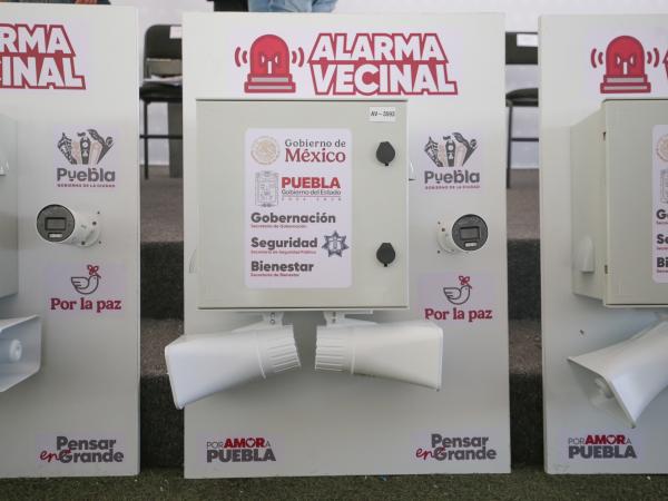Gobierno de Puebla instalará 2 mil alarmas vecinales: Secretaría de Bienestar