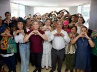 Dignifican mercado El Cuexcomate con Obra Comunitaria