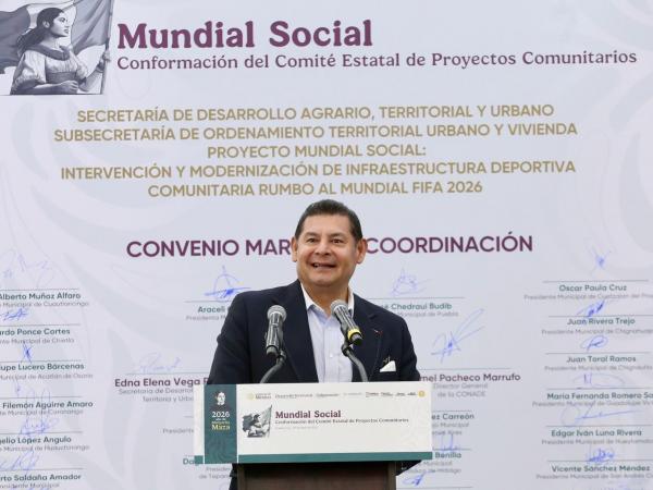 Avanza en Puebla el "Mundial Social", estrategia de la presidenta Claudia Sheinbaum