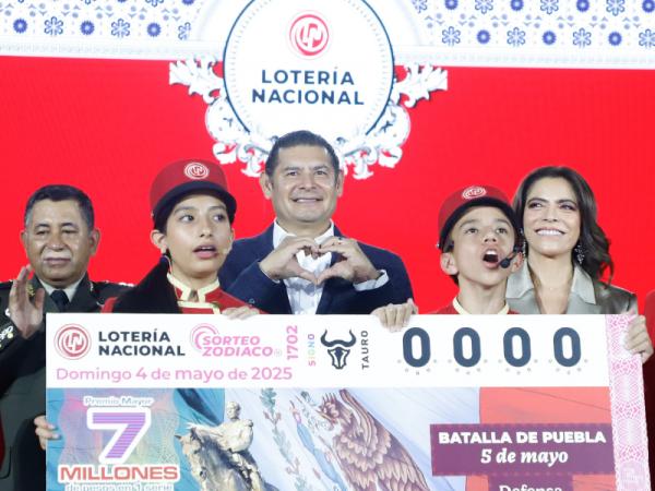 Conmemoran Sedena, Lotería Nacional y Gobierno de Puebla “Batalla del 5 de Mayo”