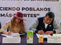 Inicia en COBAEP Programa de Leche para el Bienestar