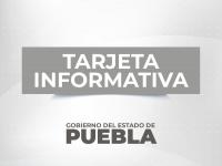 Tarjeta informativa del titular del Ejecutivo Estatal