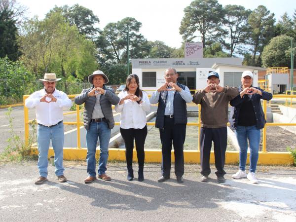 Impulsa CEASPUE modelos para reúso de agua tratada para actividad agrícola