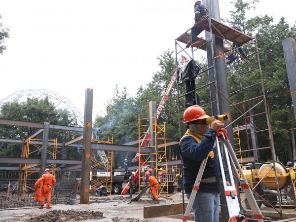 Avanza Ecoparque Pensar en Grande, primera etapa concluirá en agosto