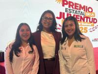 Alumnas del TecNM Teziutl&aacute;n ganan Premio Estatal de la Juventud 2025