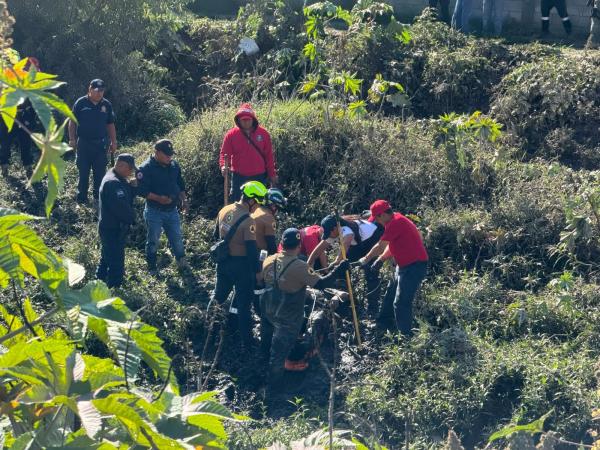 Protección Civil y cuerpos de seguridad localizan a oficial de Ocoyucan 