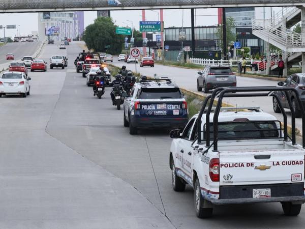 Acciones de seguridad refuerzan confianza ciudadana en la Vía Atlixcáyotl