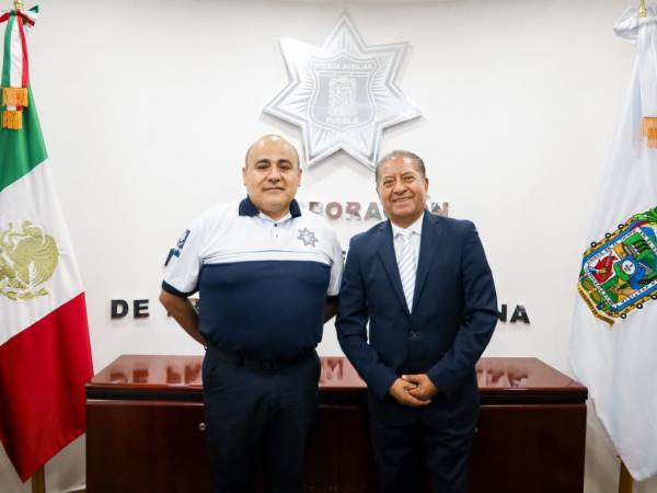 Policía Auxiliar de Puebla y Michoacán fortalecen modelos operativos en seguridad patrimonial