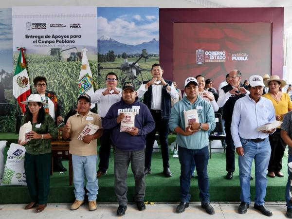 Gobierno del estado recupera 200 mil hectáreas para fortalecer soberanía alimentaria
