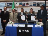 CECSNSP e IEXE Universidad firman convenio de colaboración