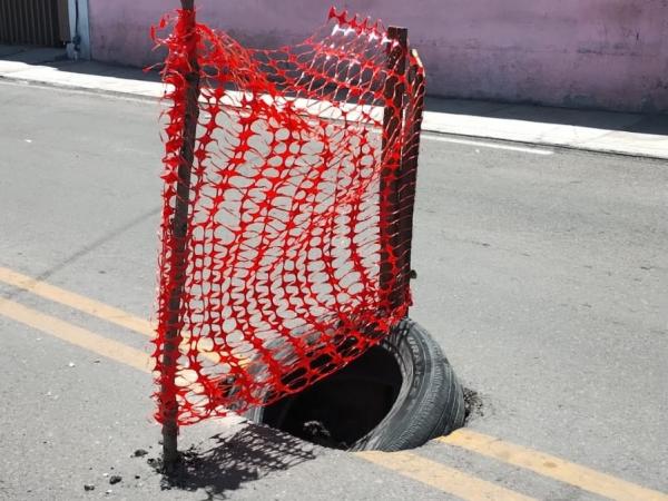 Agua de Puebla genera socavón por falta de mantenimiento a tuberías