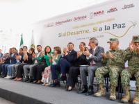 Con desarme voluntario, Gobierno federal y estatal impulsan construcción de la paz