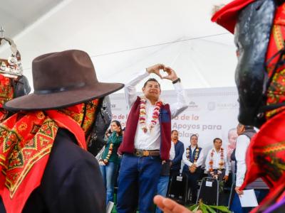 Gobierno de Puebla reforesta Zoquitlán con frutales y fortalece riqueza comunitaria