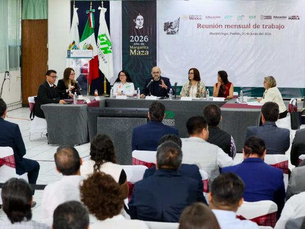 Plan M&eacute;xico impulsar&aacute; en Puebla encuentro en rob&oacute;tica, IA y semiconductores: SEP Federal&nbsp;