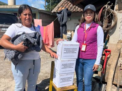 SEDIF otorga protección y certidumbre a familias poblanas por intensas lluvias