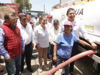 Con Pipas del Bienestar, Gobierno Estatal garantiza derecho al agua en colonias