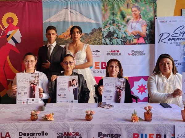 Anuncia Secretaría de Desarrollo Turístico “Expo Romance Atlixco 2026”