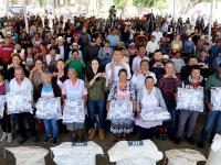 Entrega simultánea de apoyos fortalece transformación del campo poblano