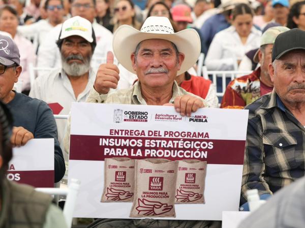 Apoya Gobierno Estatal a viveristas y campesinos poblanos para impulsar soberanía alimentaria