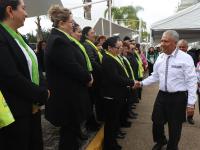 Se impulsa Educaci&oacute;n Inclusiva con mural en Lengua de Se&ntilde;as Mexicana