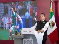 Gobierno de Puebla detona econom&iacute;a y turismo con encuentro Per&uacute;-Espa&ntilde;a rumbo al mundial