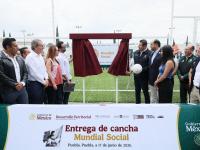 Consolidan Gobierno Federal y Estatal, espacios deportivos como motor de bienestar&nbsp;