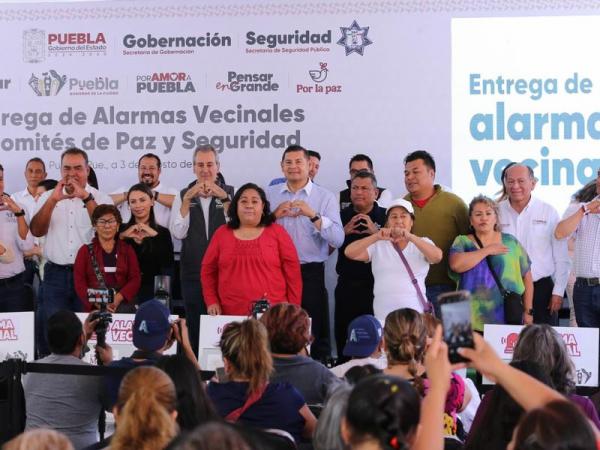 Con alarmas vecinales, Comités de Paz en San Baltazar Campeche serán guardianes de familias