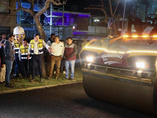 PEMEX y Gobierno Estatal impulsan pavimentación sin precedentes en Puebla capital