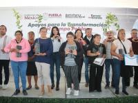 Entrega de Apoyos para el Fortalecimiento del Campo Poblano